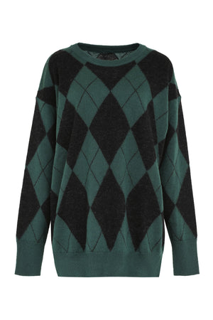 Argyle sweater-0